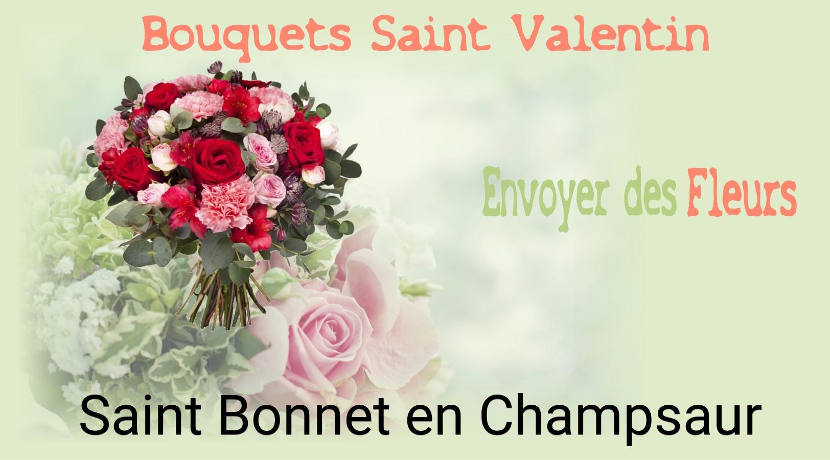 Roses de Saint-Valentin livrées à Saint-Bonnet-en-Champsaur